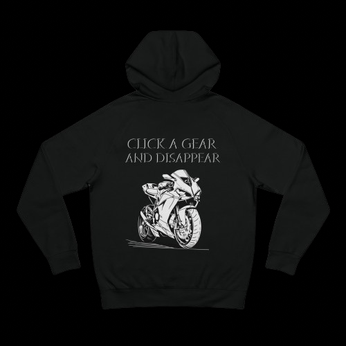 Click a gear and disappear,  Hoodie