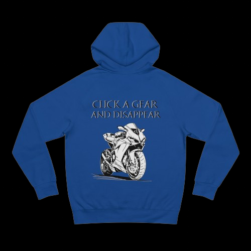 Click a gear and disappear,  Hoodie