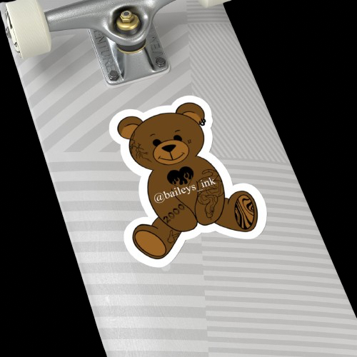 Baileys Ink Teddy Bear Stickers