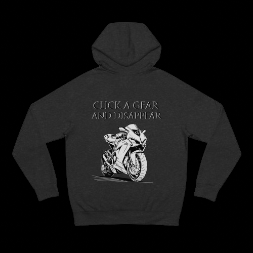 Click a gear and disappear,  Hoodie