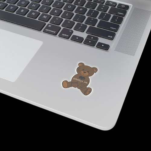 Baileys Ink Teddy Bear Stickers