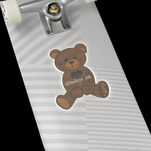 Baileys Ink Teddy Bear Stickers